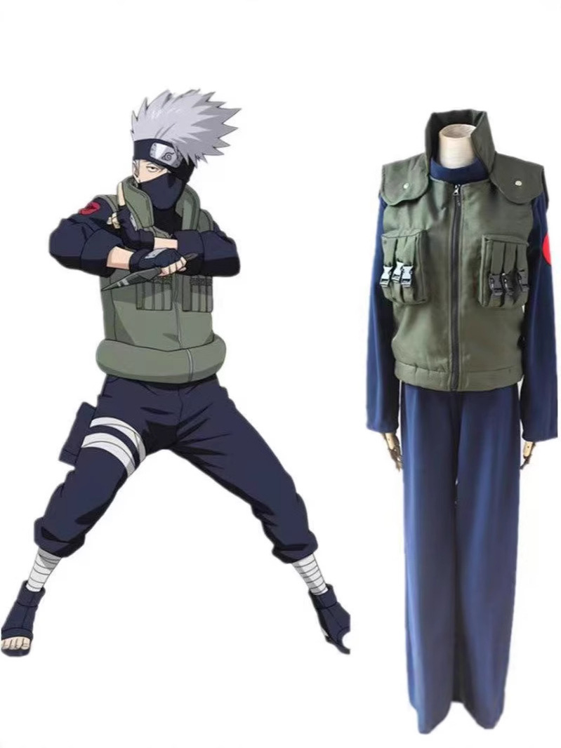Anime Cosplay Ninja - Huo Ying Qimu Ninja Kakashi Cosplay