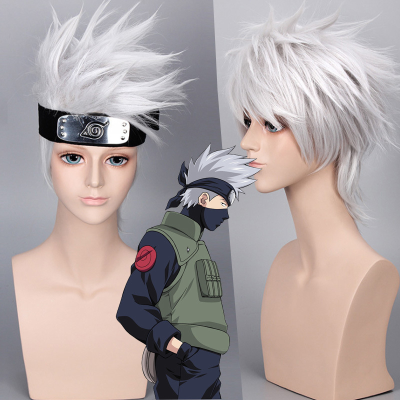 Anime Cosplay Ninja - HOKAGE NINJA Hatake Kakashi Cosplay Wig