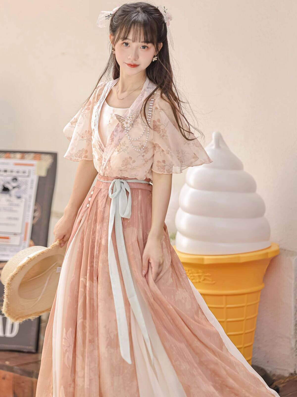 Anime Cosplay In Chinese - New Chinese Style Hanfu Women Improve