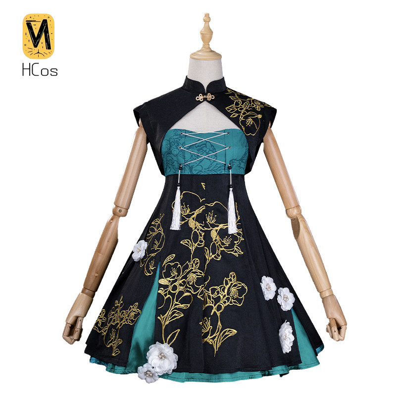 Anime Cosplay In Chinese - Handmade Cos Outfit: Vocaloid Miku Cosplay