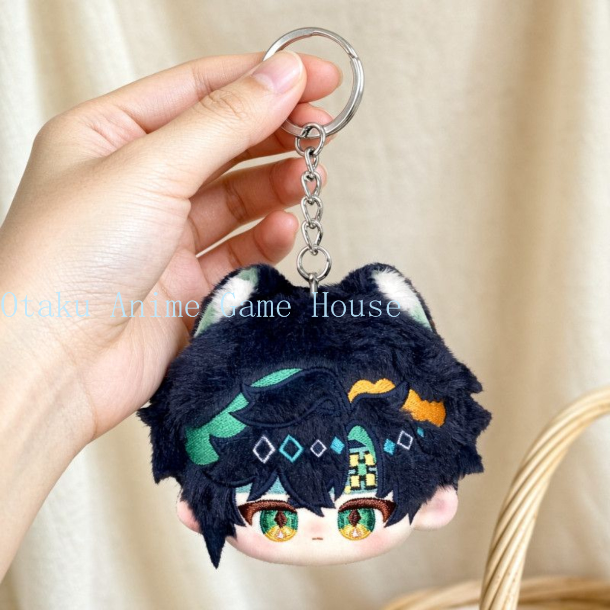 Anime Doll Cosplay - 10cm Genshin Impact Kinich Kawaii Plush