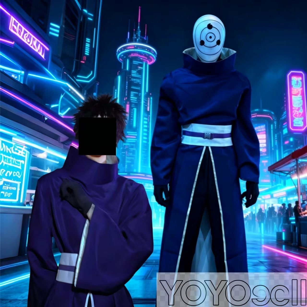 Obito Uchiha Cosplay Costume A - огляд і ціна Anime Cosplay Ninja