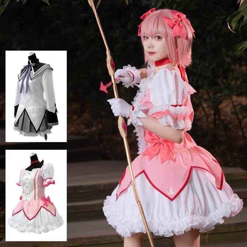 Anime Magical Girl Kaname Mado - огляд і ціна Anime Cosplay Japanese Girl