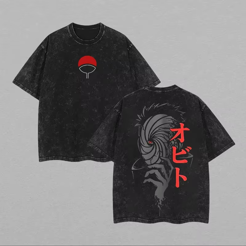 Naruto Obito Uchiha Men T Shir - огляд і ціна Anime Cosplay Obito