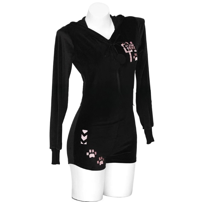 Anime Cute Cat Plush Hooded Bo - огляд і ціна Anime Cosplay One Piece