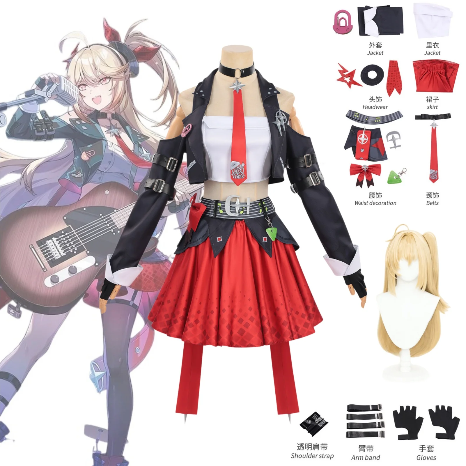 Neverness to Everness Akane Ri - огляд і ціна Convention Cosplay Anime