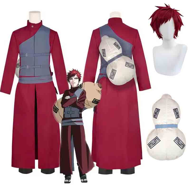 Anime Gaara Role Playing Costu - огляд і ціна Anime Cosplay Ninja