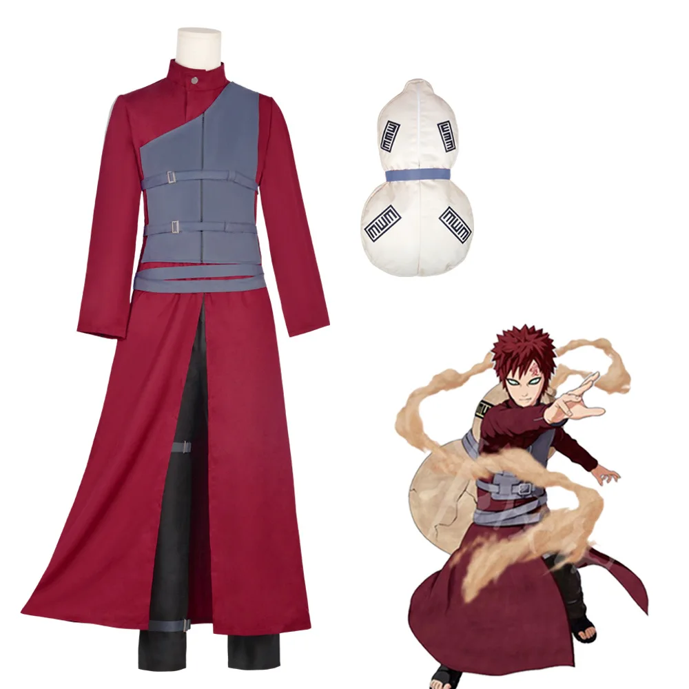 Anime Gaara Role Playing Costu - огляд і ціна Anime Cosplay Ninja