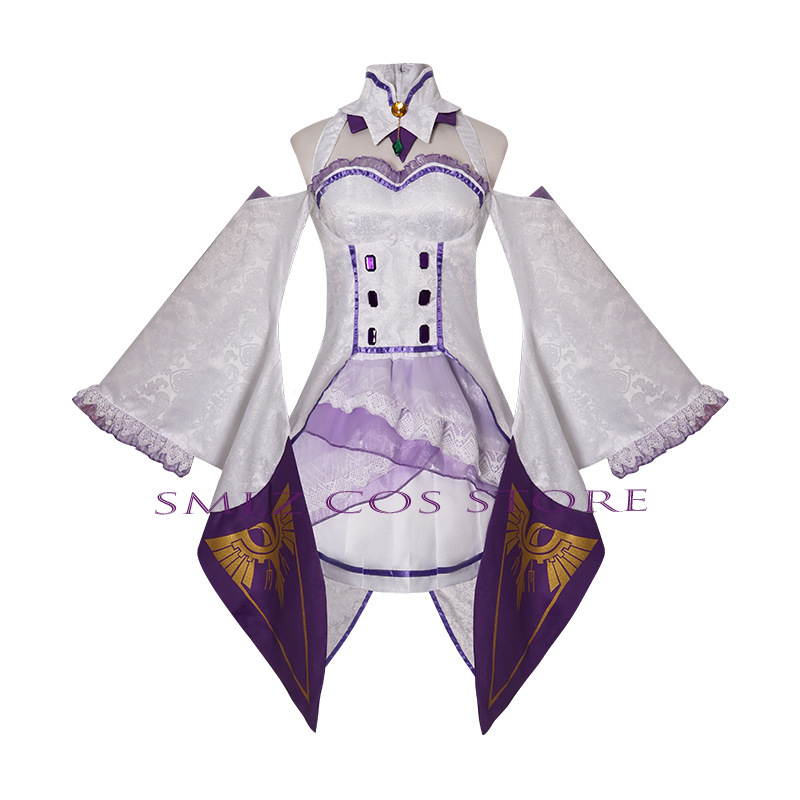 Emilia Cosplay Anime Re Zero K - огляд і ціна Costume Anime Cosplay