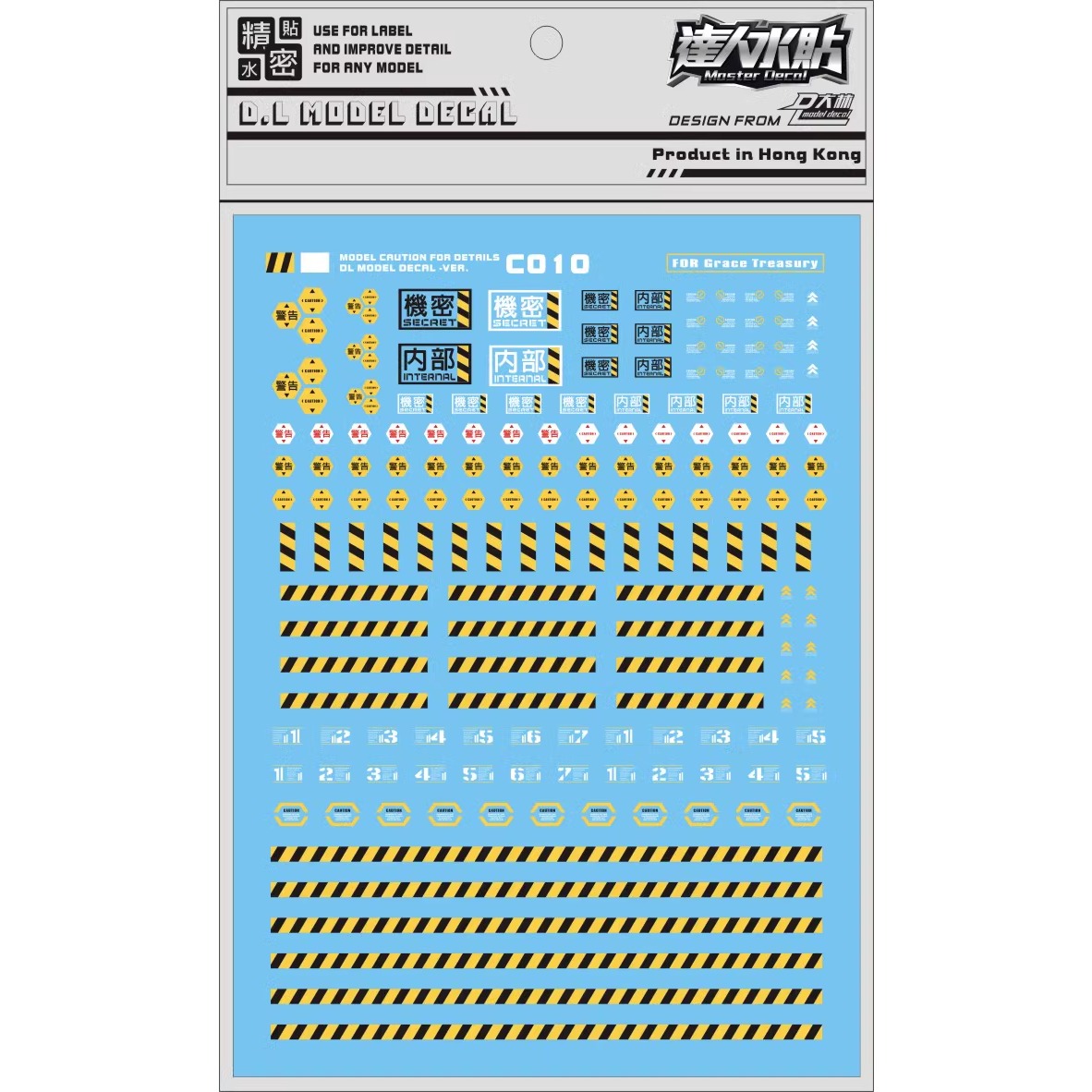 Master Decal C010 Fluorescent  - огляд і ціна Bandai Gundam Hg