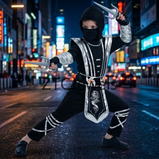 Cosplay Silver Dragon Ninja Co - огляд і ціна Anime Cosplay Ninja
