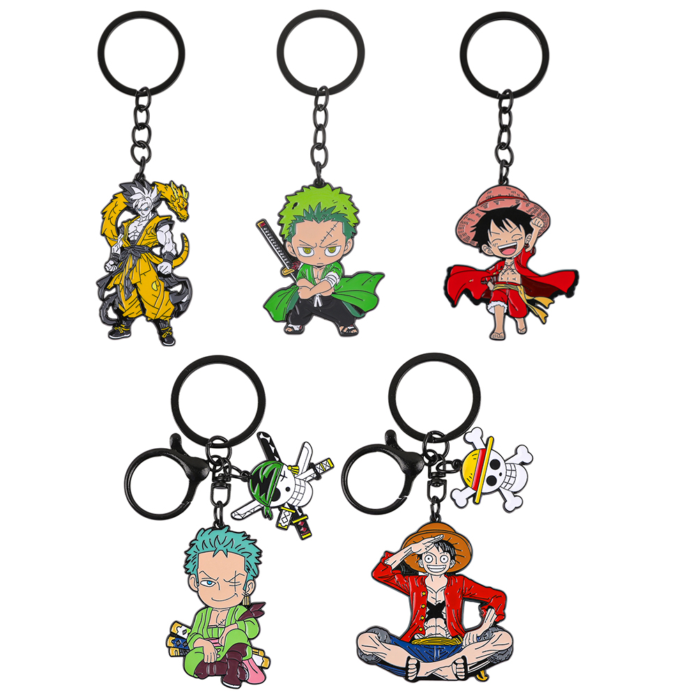 One Piece Anime Keychain Set - - огляд і ціна Anime Cosplay One Piece