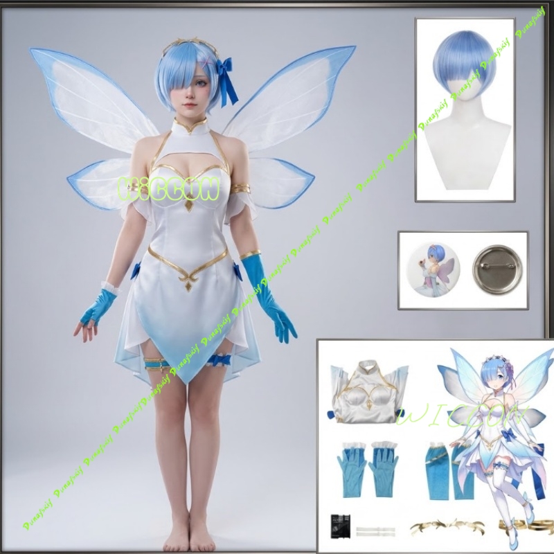 Re Zero Rem Flower Fairy Cospl - огляд і ціна Anime Cosplay Re Zero