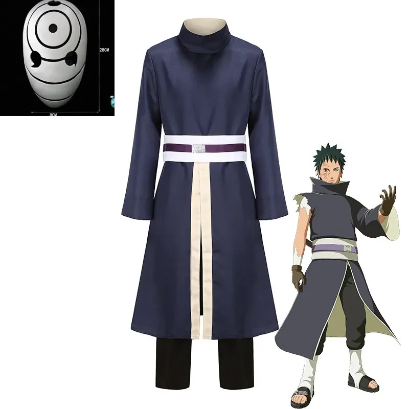 Halloween Akatsuki Uchiha Obit - огляд і ціна Anime Cosplay Obito