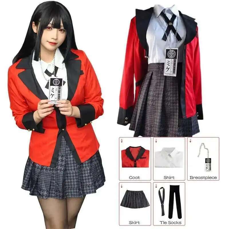Anime Kakegurui Jabami Yumeko  - огляд і ціна Anime Cosplay Ninja