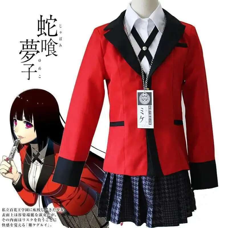 Anime Kakegurui Jabami Yumeko  - огляд і ціна Anime Cosplay Ninja