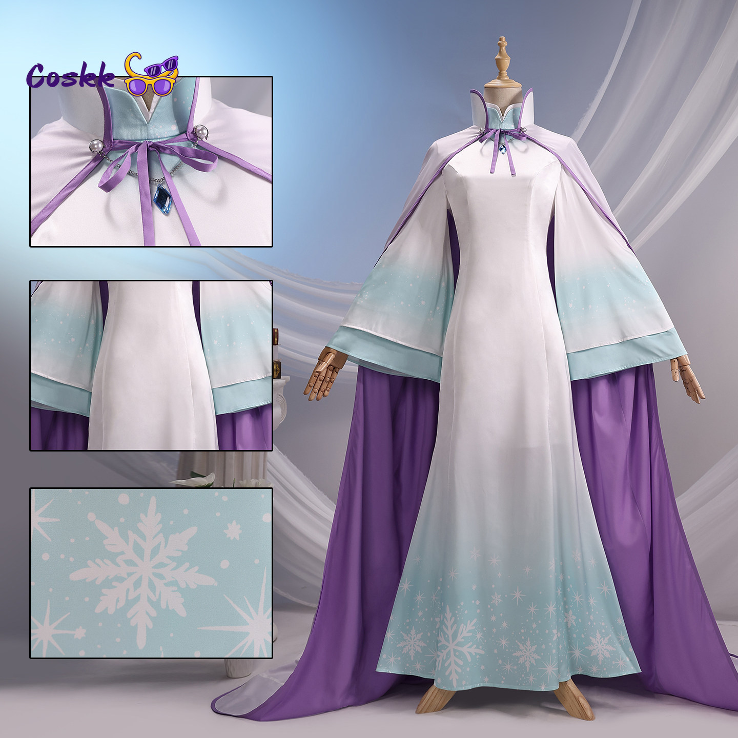 Emilia Cosplay Costume Re:Zero - огляд і ціна Anime Cosplay Re Zero