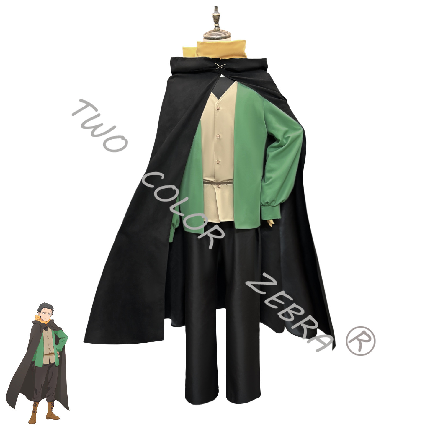 Natsuki Subaru Cosplay Costume - огляд і ціна Anime Cosplay Re Zero