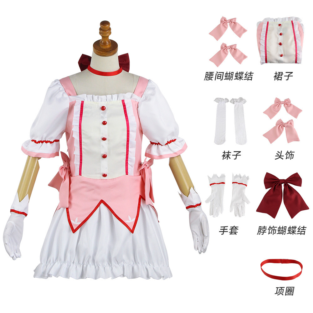 Homura Akemi Cosplay Costume F - огляд і ціна Anime Cosplay Korean Girl