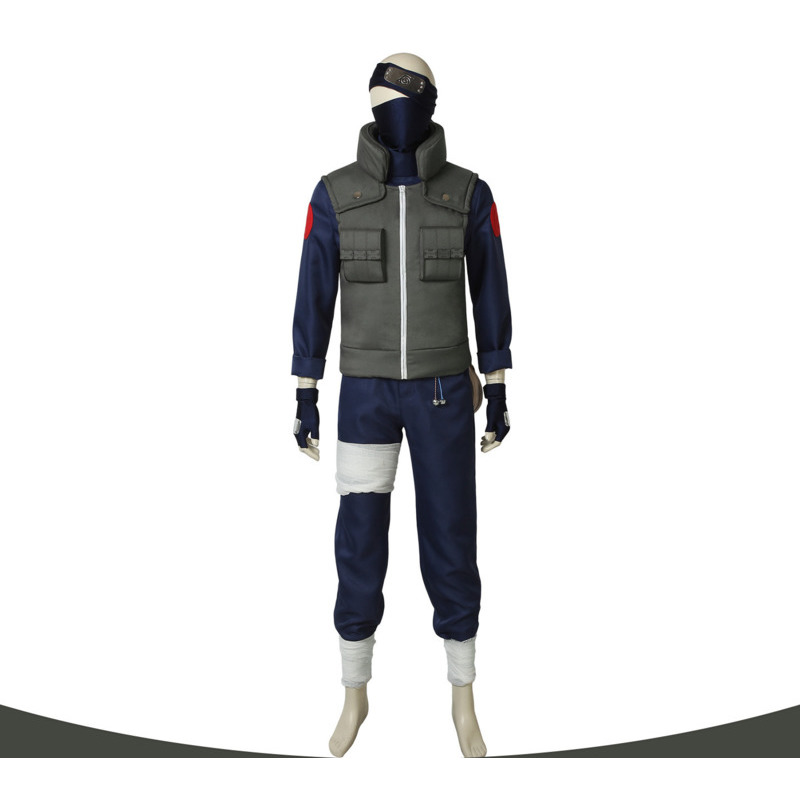 Kakashi Cosplay Costume Full S - огляд і ціна Anime Cosplay Ninja