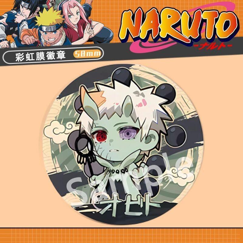 Naruto Anime Badge Iron Enamel - огляд і ціна Anime Cosplay Obito
