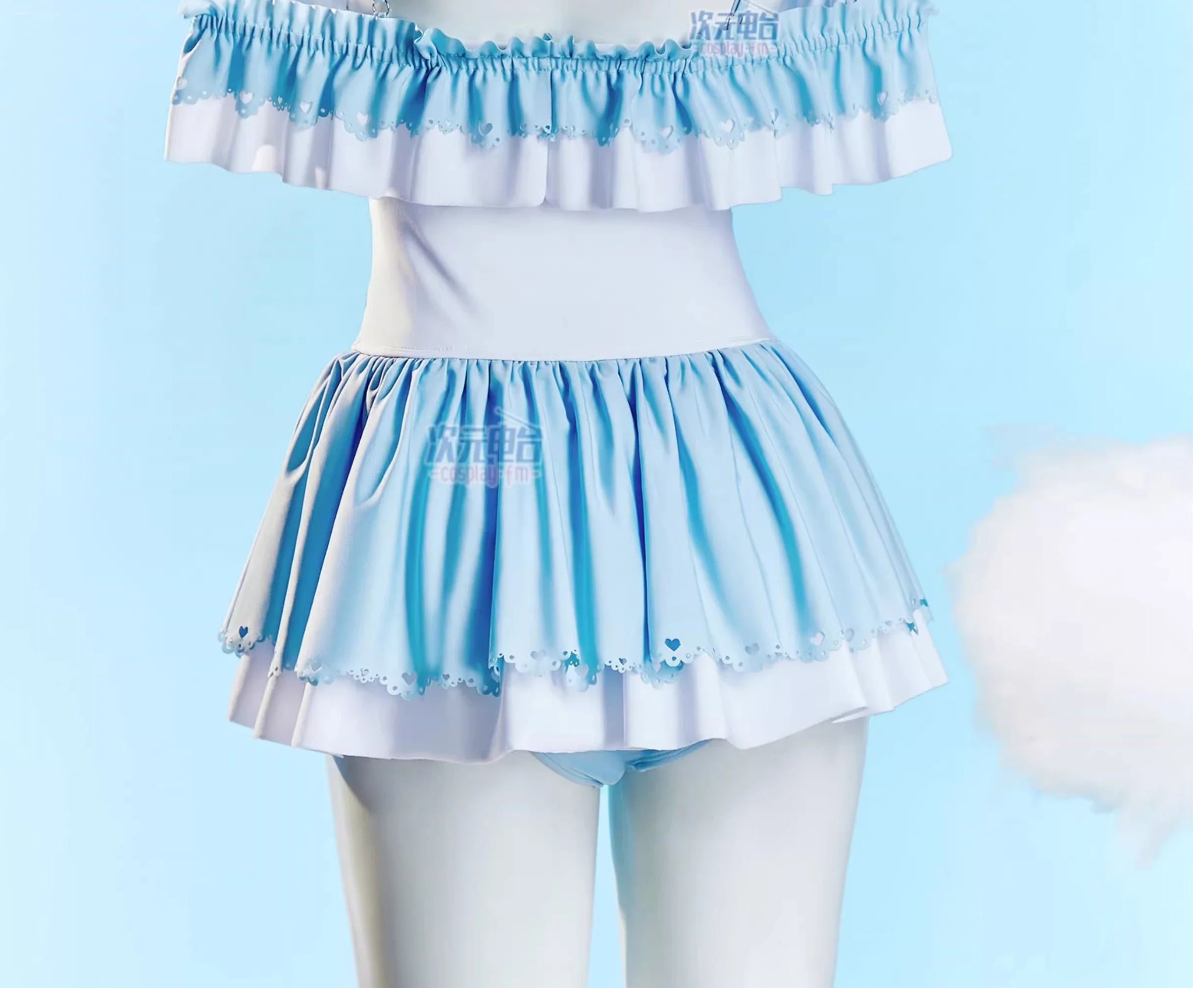 Cinnamoroll cosplay costume Cu - огляд і ціна Anime Cosplay One Piece