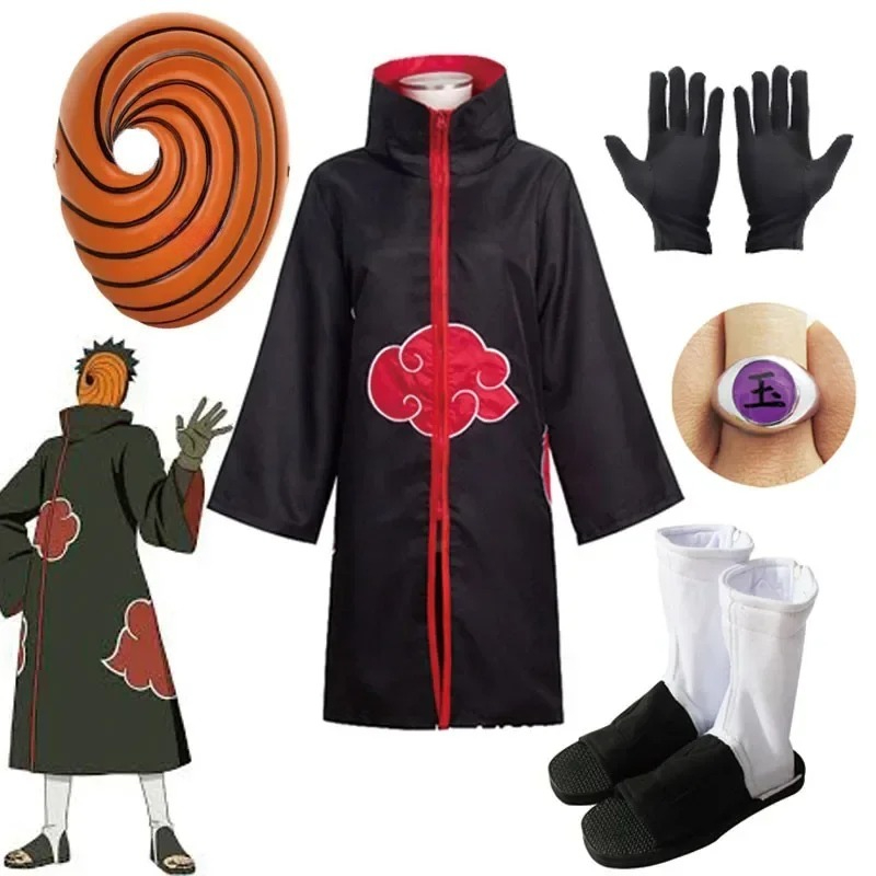 Anime Obito Cosplay Costume fo - огляд і ціна Anime Cosplay Obito