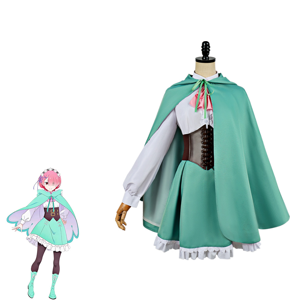 Anime Re:Zero Rem Ram Cosplay  - огляд і ціна Anime Cosplay Re Zero