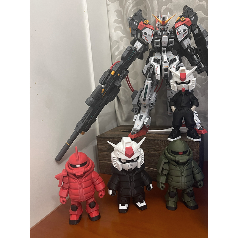 Yige Model Q Version Zaku Rx-0 - огляд і ціна Bandai Gundam Hg